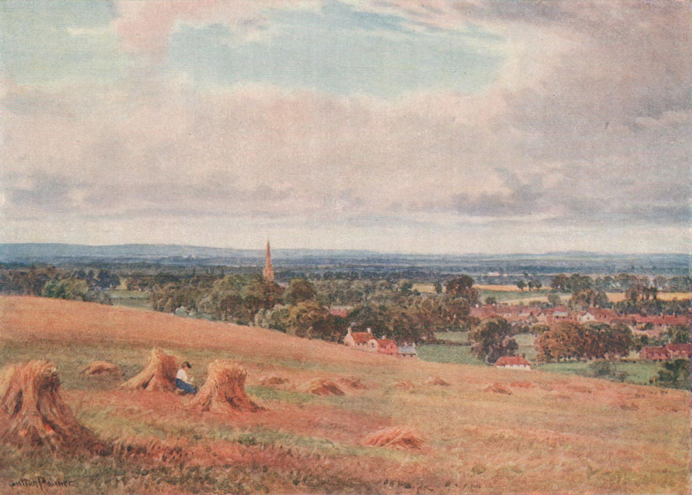 Princes Risborough, Buckinghamshire, by Harold Sutton Palmer 1929 print